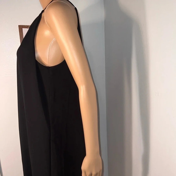 Dear Apple, Carmela, S, pleated midi spaghetti strap w/back peephole button loop - Picture 8 of 10